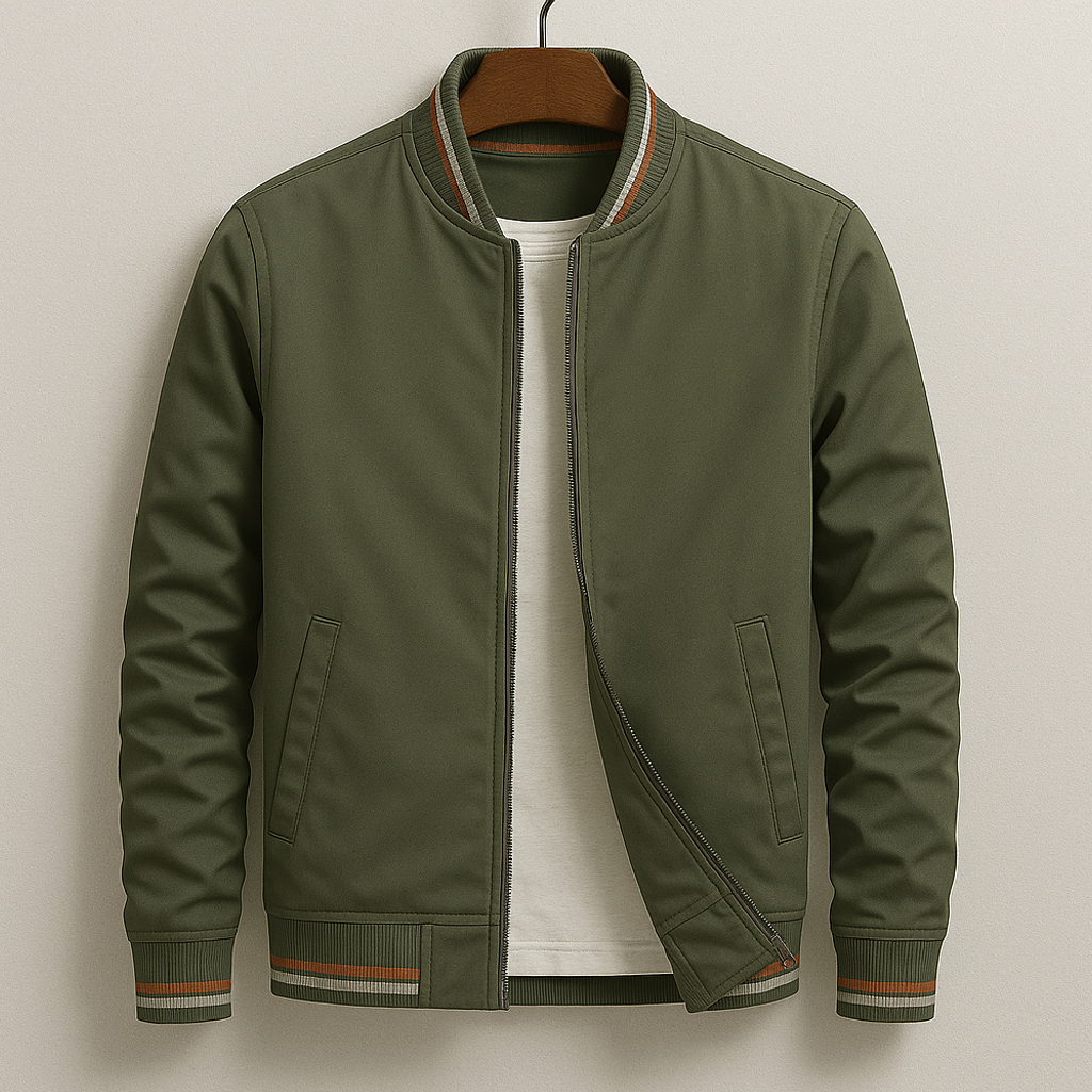 Étoile™ | Blouson bomber élégant à rayures