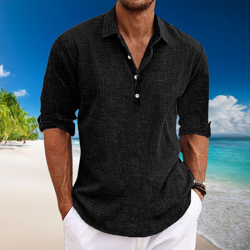 Étoile™ | Chemise en lin (1+1 OFFERT)