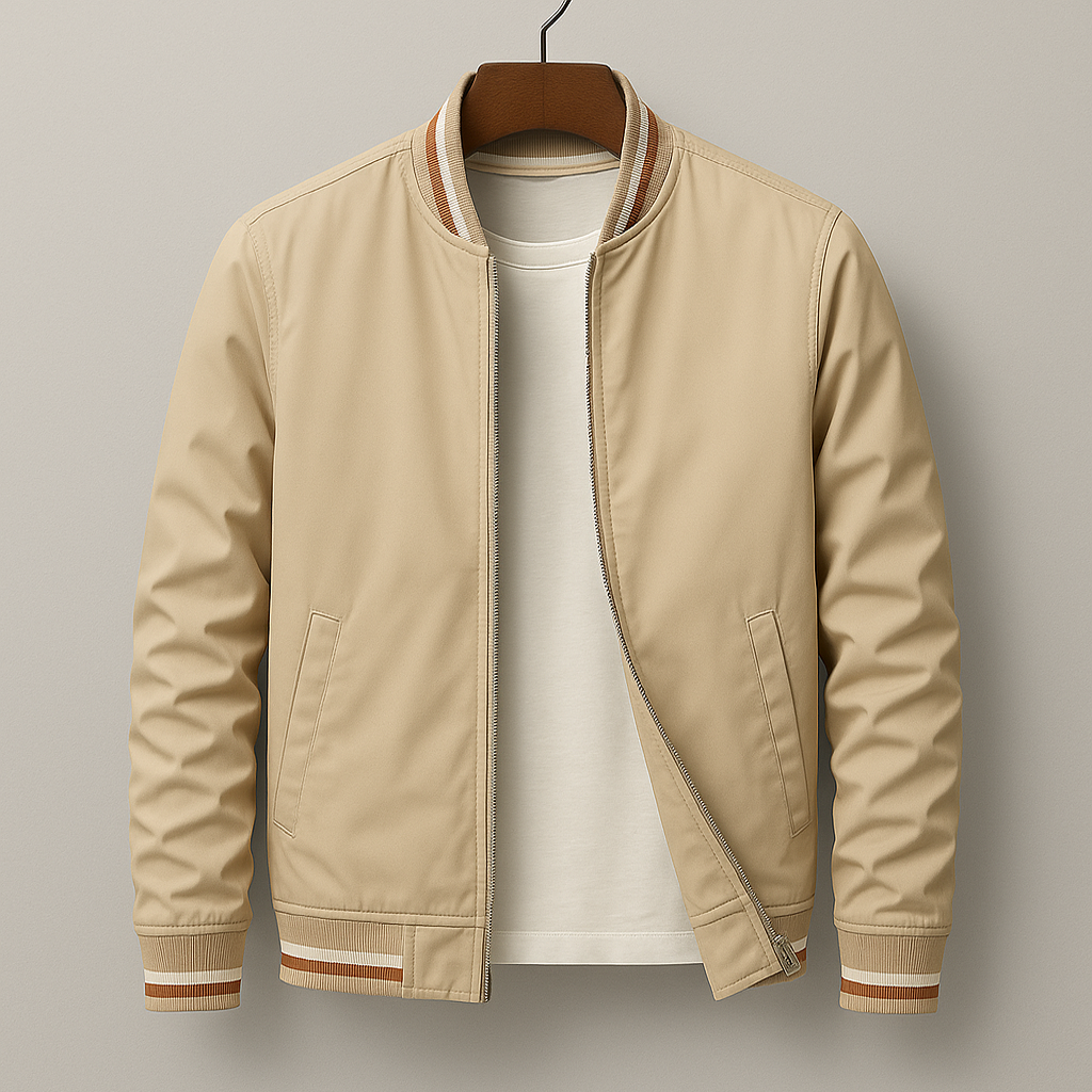 Étoile™ | Blouson bomber élégant à rayures