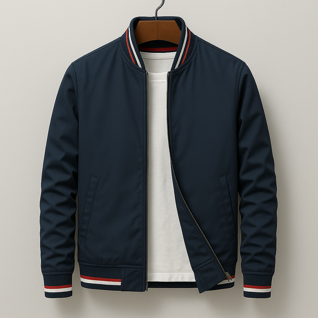 Étoile™ | Blouson bomber élégant à rayures