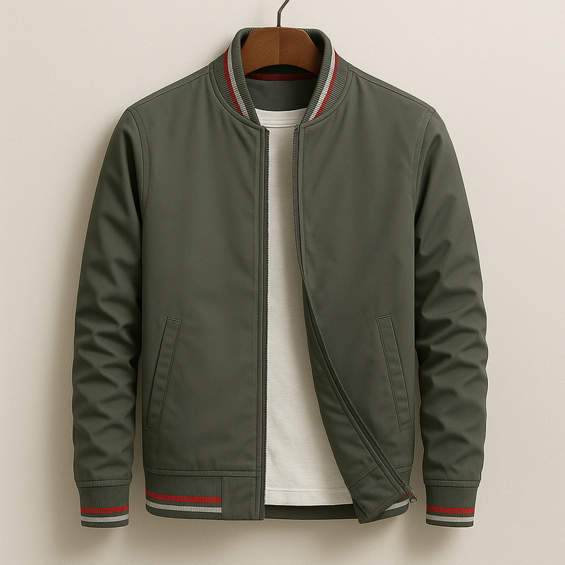 Étoile™ | Blouson bomber élégant à rayures