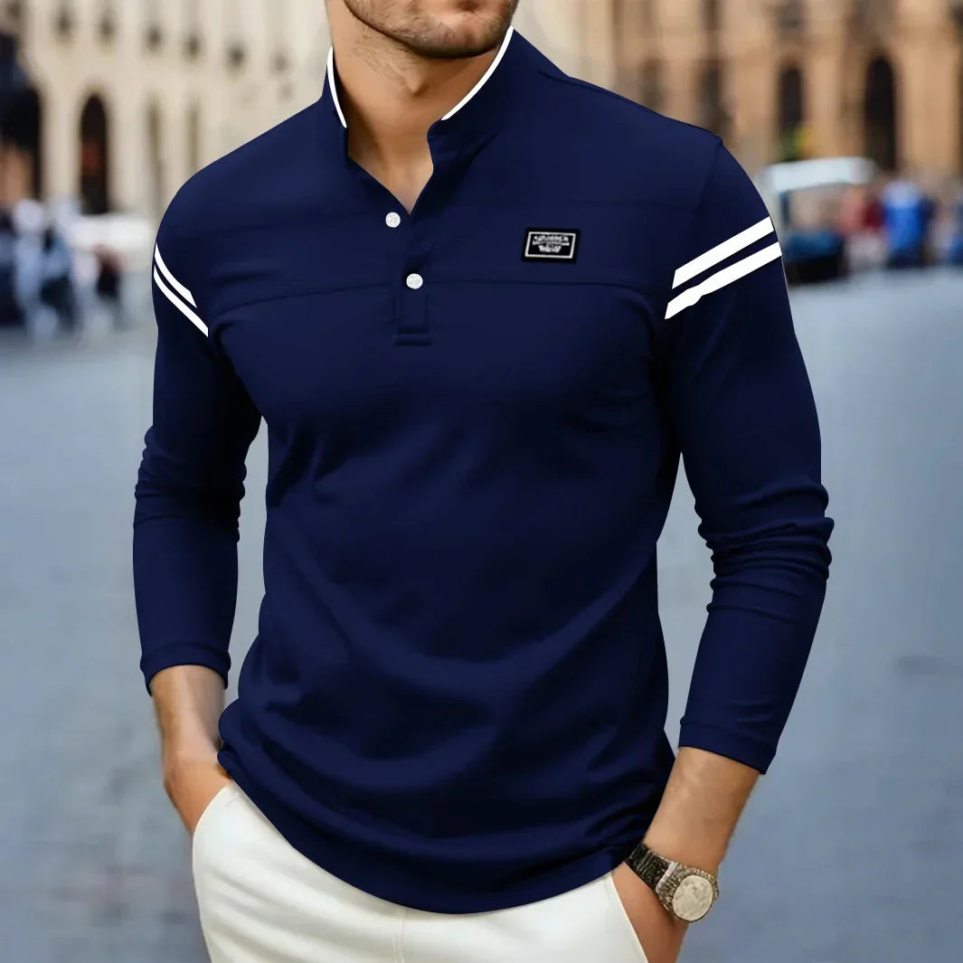 Étoile™ | T-shirt moderne à manches longues pour homme