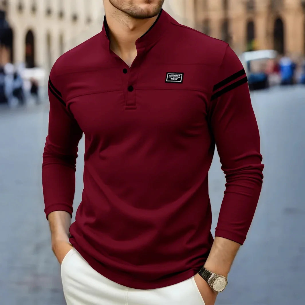 Étoile™ | T-shirt moderne à manches longues pour homme