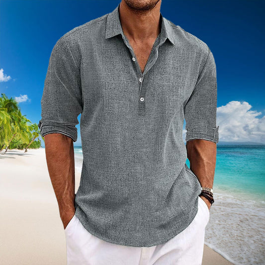 Étoile™ | Chemise en lin (1+1 OFFERT)