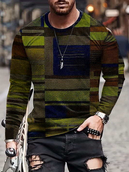 Étoile™ | T-shirt à manches longues avec motif color block