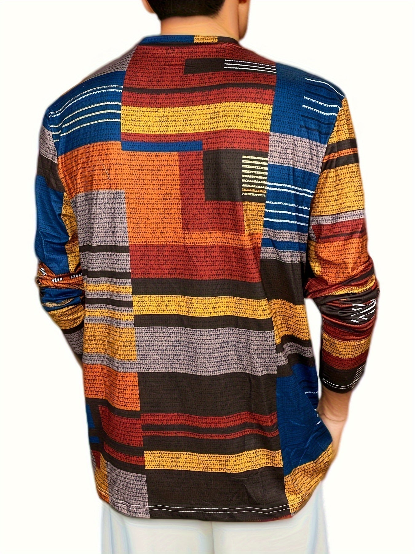 Étoile™ | T-shirt à manches longues avec motif color block