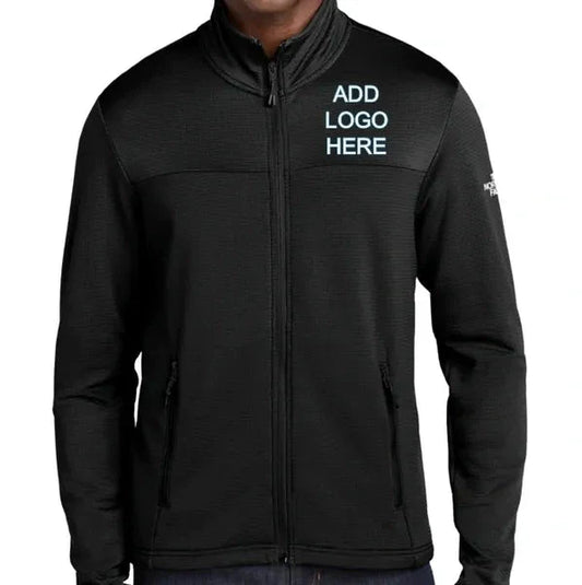 TNF Aim Full-Zip Fleece Jacket with Custom Logos. NF0A8ENK