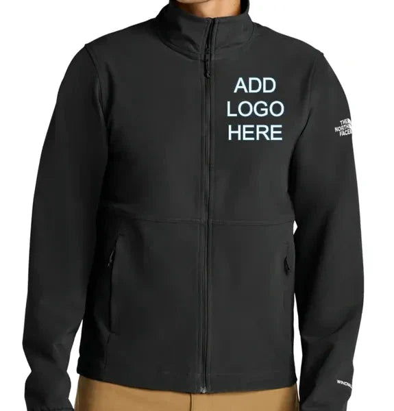 TNF  Edge Stretch Soft Shell Jacket with Custom Logo.  NF0A8ENN