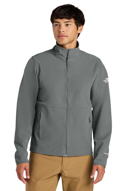 TNF  Edge Stretch Soft Shell Jacket with Custom Logo.  NF0A8ENN