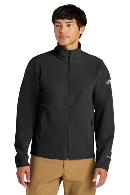 TNF  Edge Stretch Soft Shell Jacket with Custom Logo.  NF0A8ENN