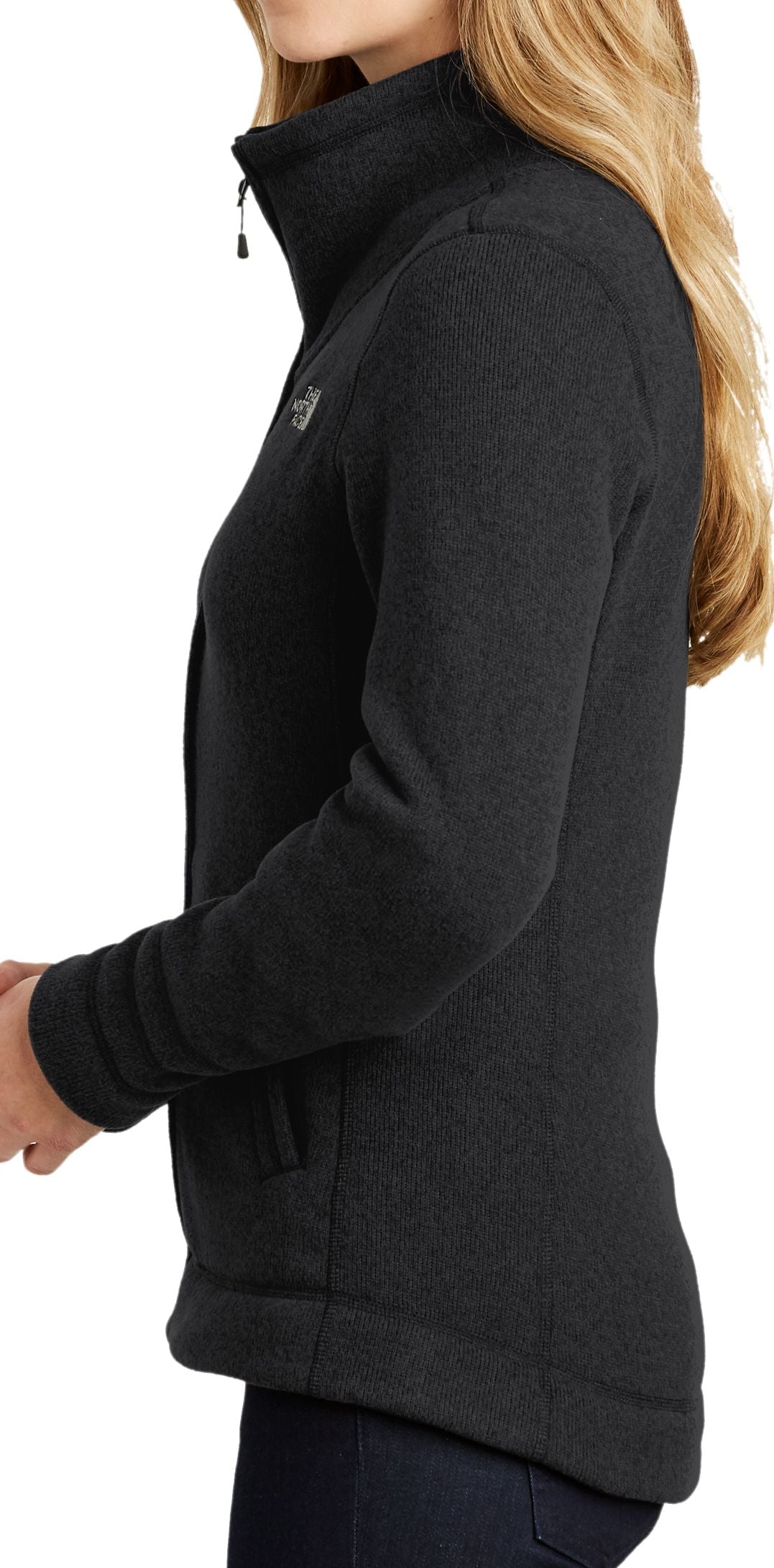 TNF [NF0A3LH8] Ladies Sweater Fleece Jacket. Live Chat For Bulk Discounts.