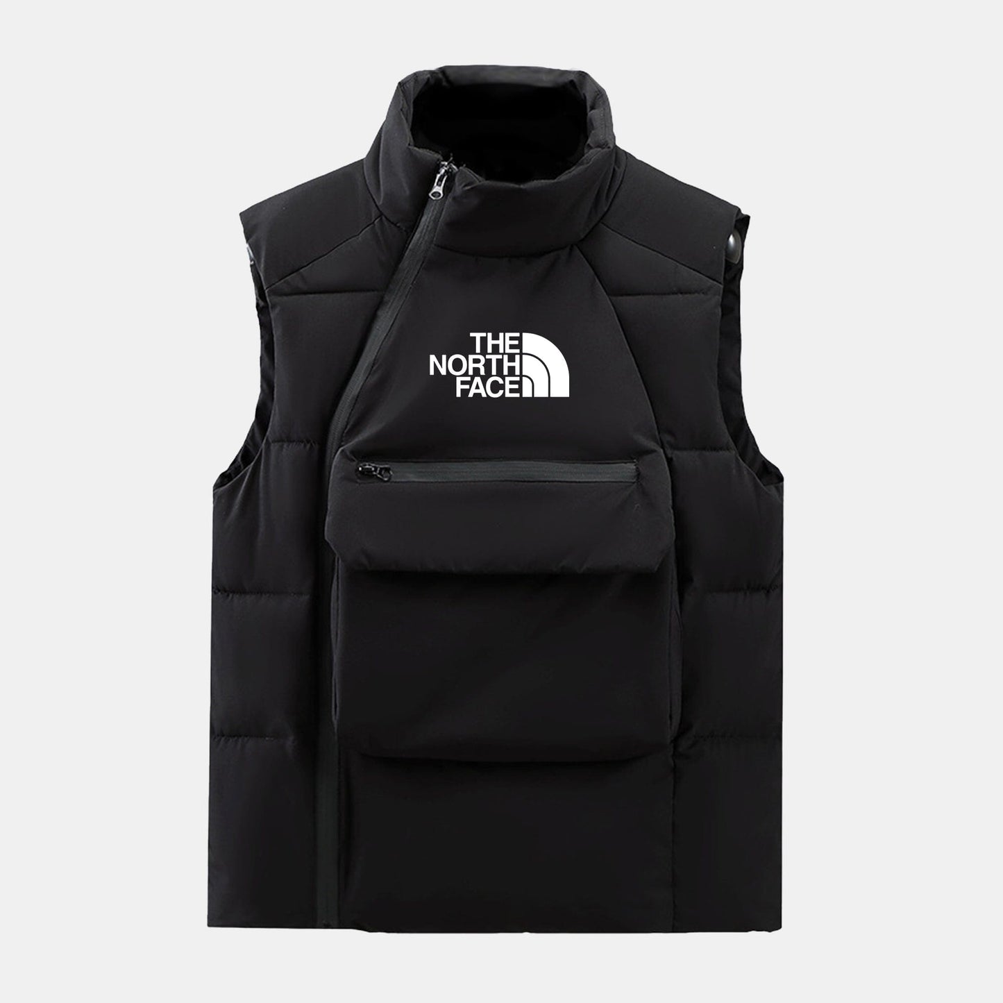 TNF Quilted Wool-Blend Cable-Knit Knit Sweater