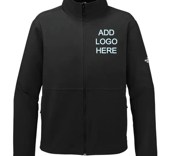 TNF Women's Edge Stretch Soft Shell Jacket with Custom Logos. NF0A8ENP