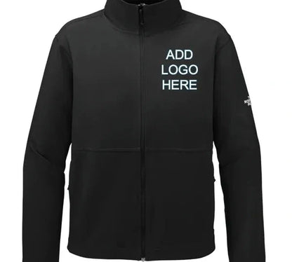 TNF Women's Edge Stretch Soft Shell Jacket with Custom Logos. NF0A8ENP