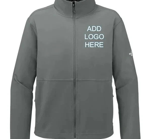 TNF Women's Edge Stretch Soft Shell Jacket with Custom Logos. NF0A8ENP