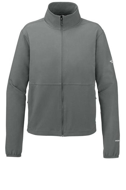 TNF Women's Edge Stretch Soft Shell Jacket with Custom Logos. NF0A8ENP